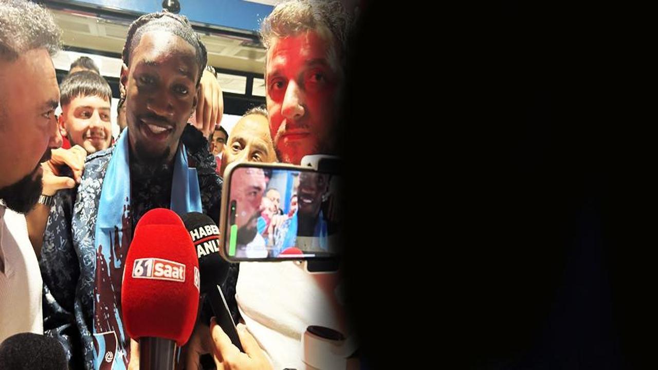 Trabzonspor'un yeni transferi Cham, Trabzon'a geldi!