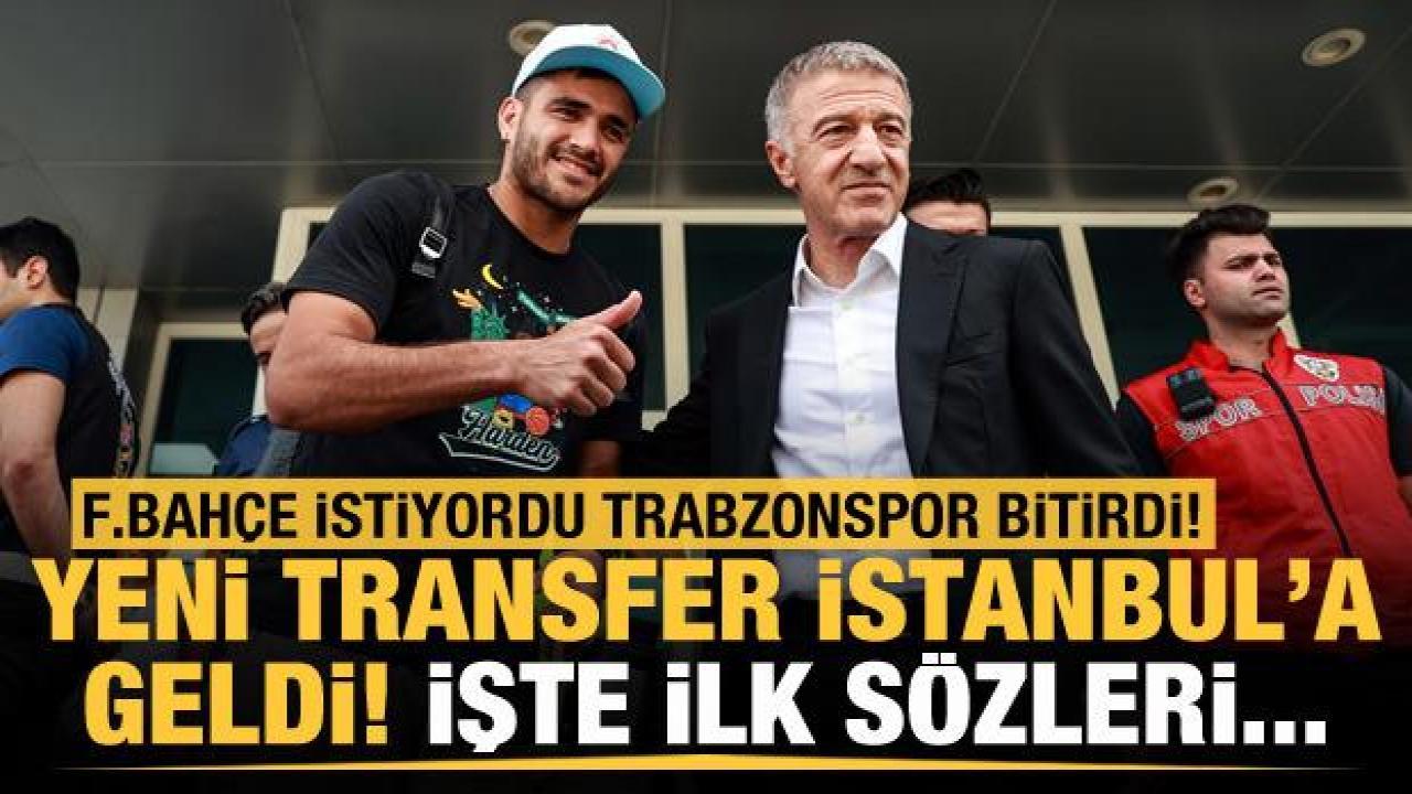 Trabzonspor'un yeni transferi Maxi Gomez İstanbul'a geldi
