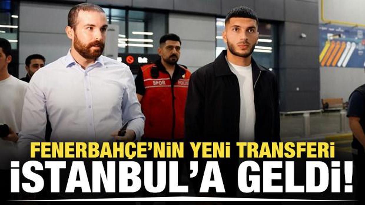 Transferde mutlu son! Fenerbahçe milli futbolcuyu İstanbul'a getirdi