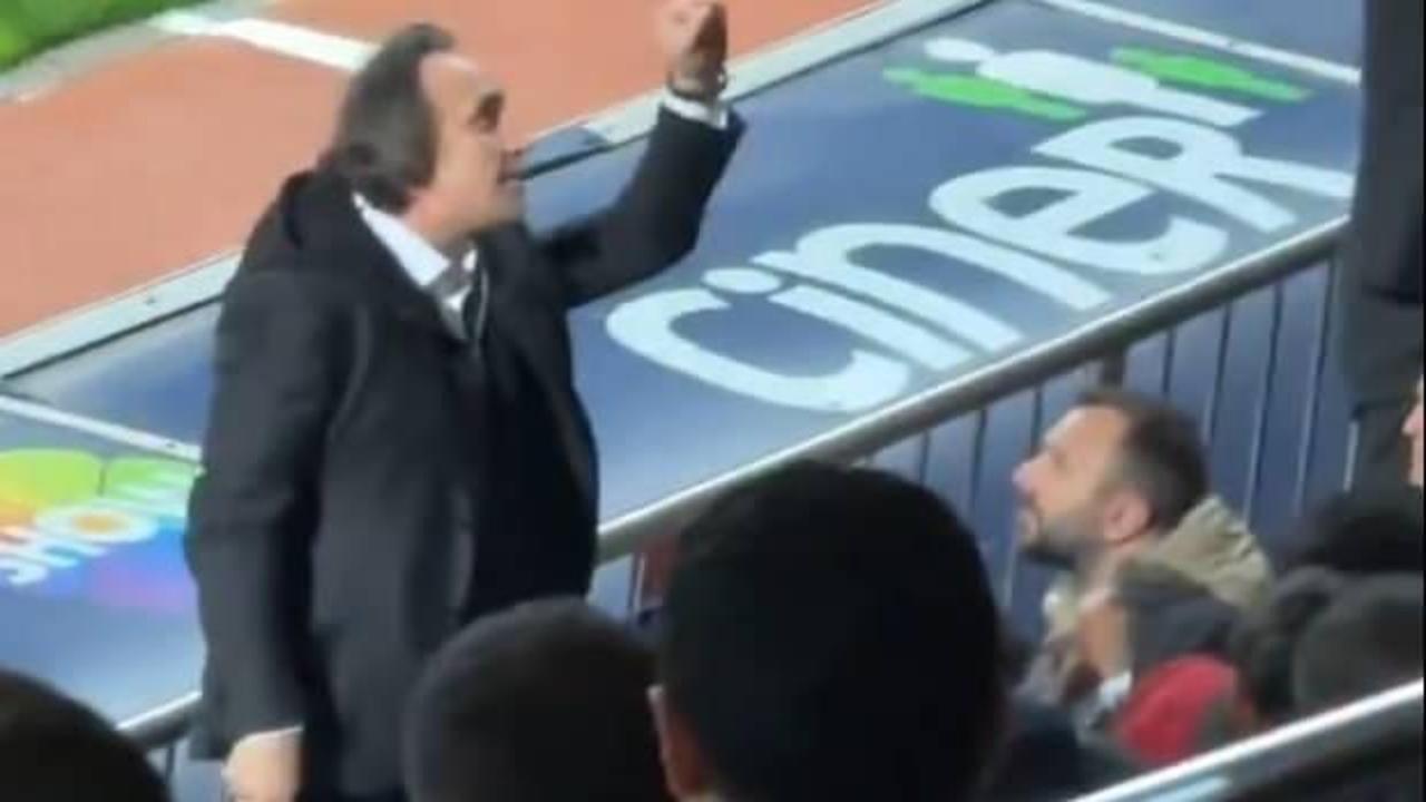 Tribünlerden şok tezahürat! Başkan çılgına döndü