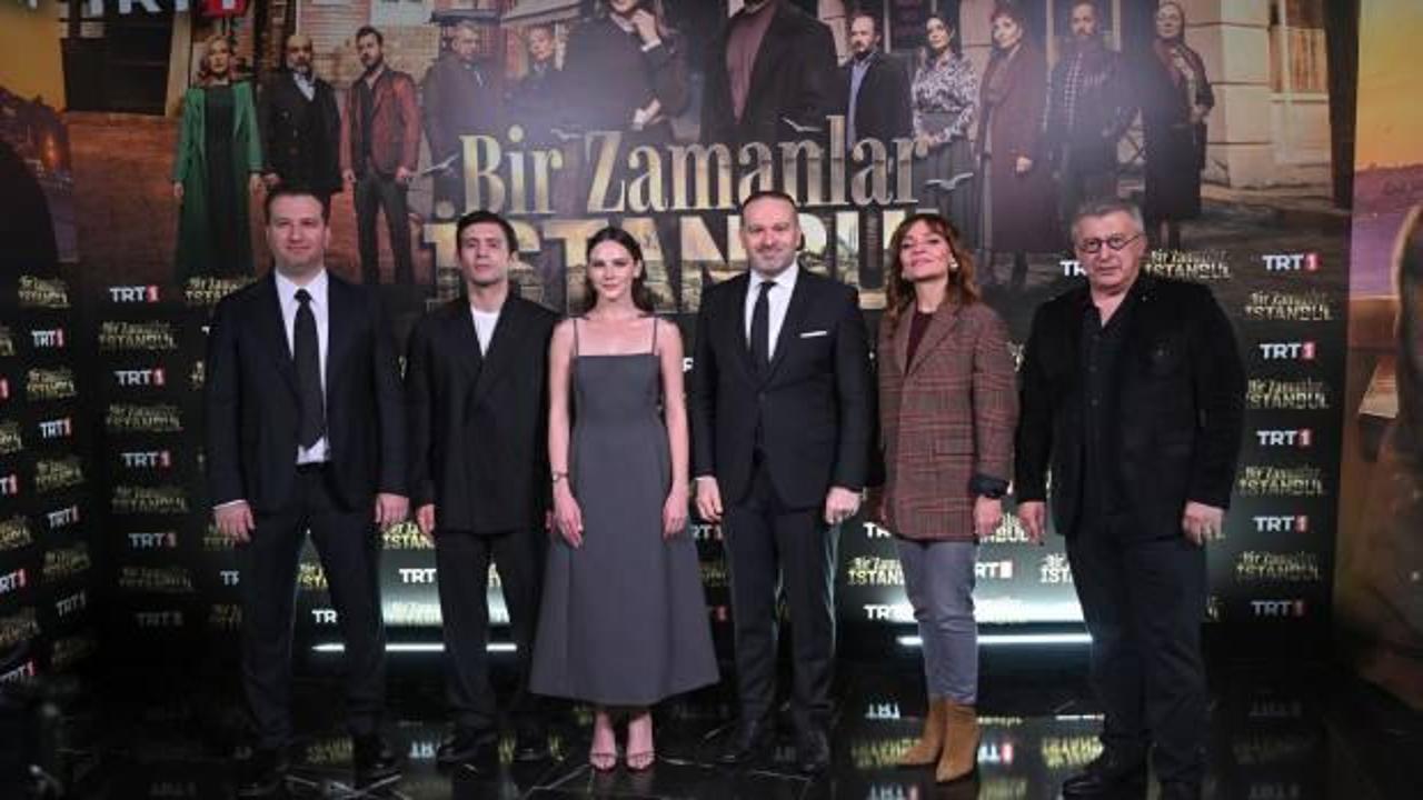 TRT 1’in iddialı dizisi “Bir Zamanlar İstanbul”un galası gerçekleşti