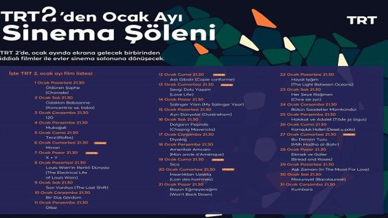 TRT 2, 2024 sürprizini açıkladı! Birbirinden başarılı yapımlarla ekrana kilitleyecek