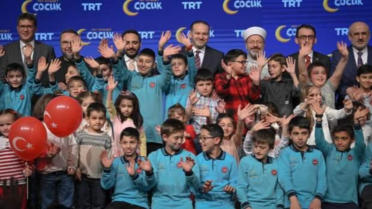 TRT ve Diyanet'ten Türkiye'de bir ilk! TRT Çocuk Diyanet yayına başladı