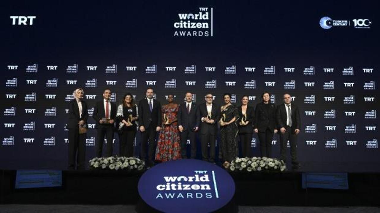 'TRT World Citizen Ödülleri' sahiplerini buldu