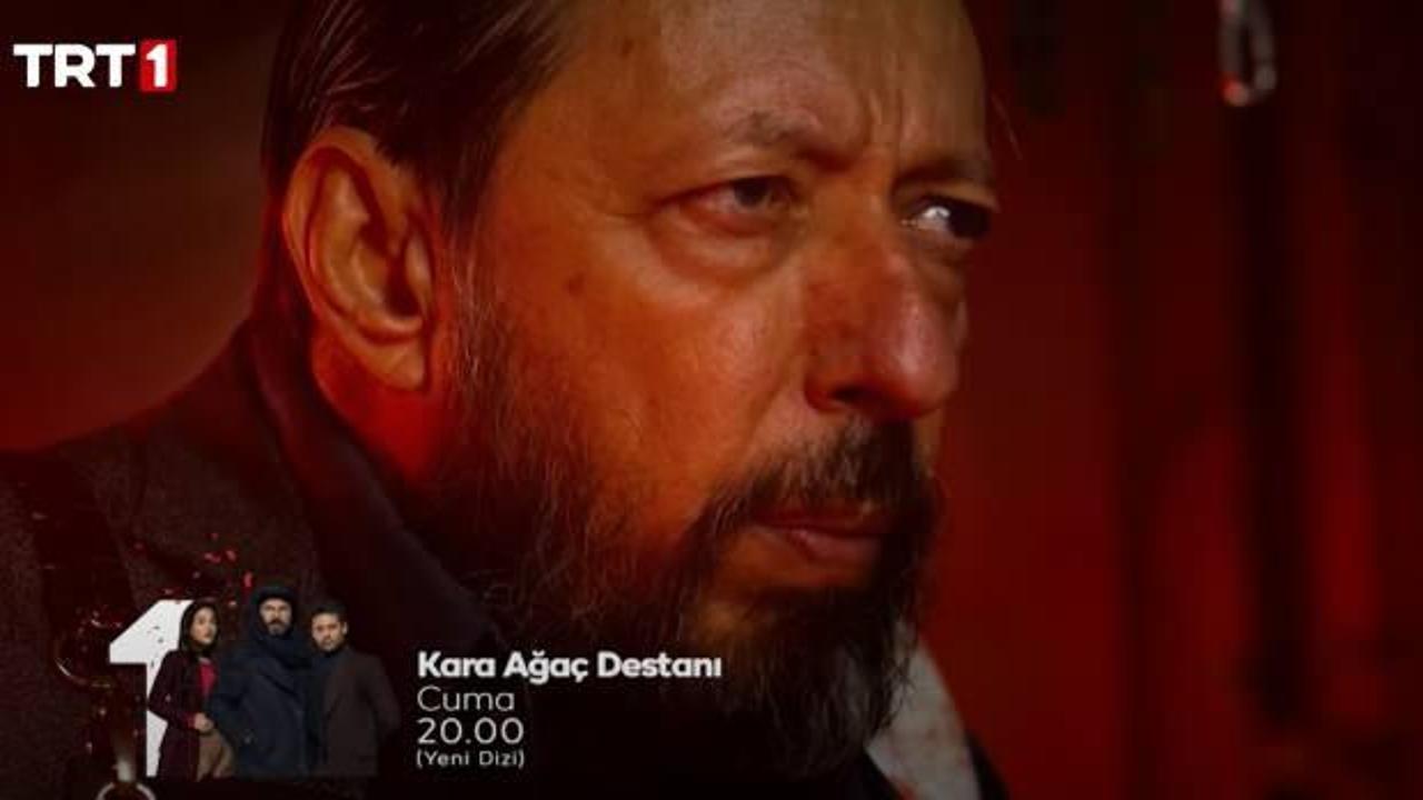 TRT1 dizisi Kara Ağaç Destanı için sadece saatler kaldı! Paylaşılan görüntü damga vurdu