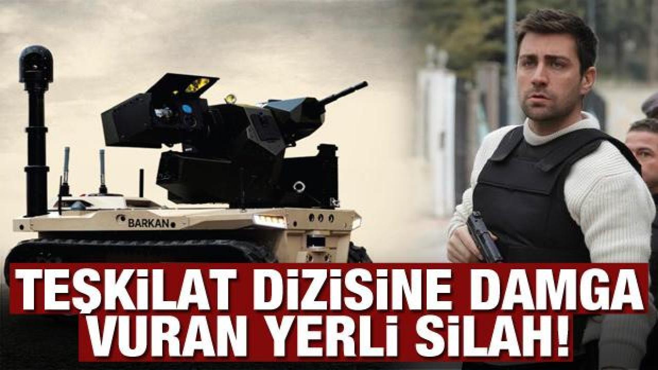 TRT1 Teşkilat’ta dikkat çeken BARKAN sürprizi! Rekortmen diziye yerli ve milli silah damga vurdu