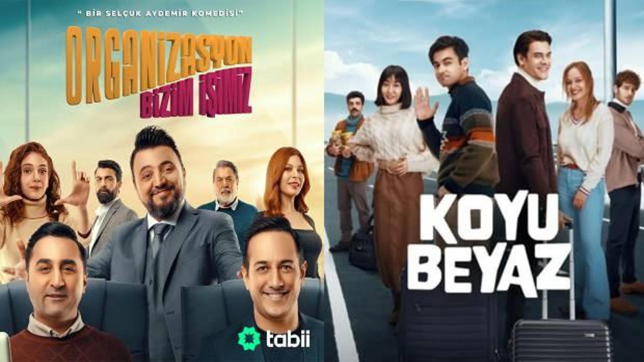 TRT1'den aynı gün içinde 2 komedi dizisi birden! Organizasyon Bizim İşimiz, Koyu Beyaz...