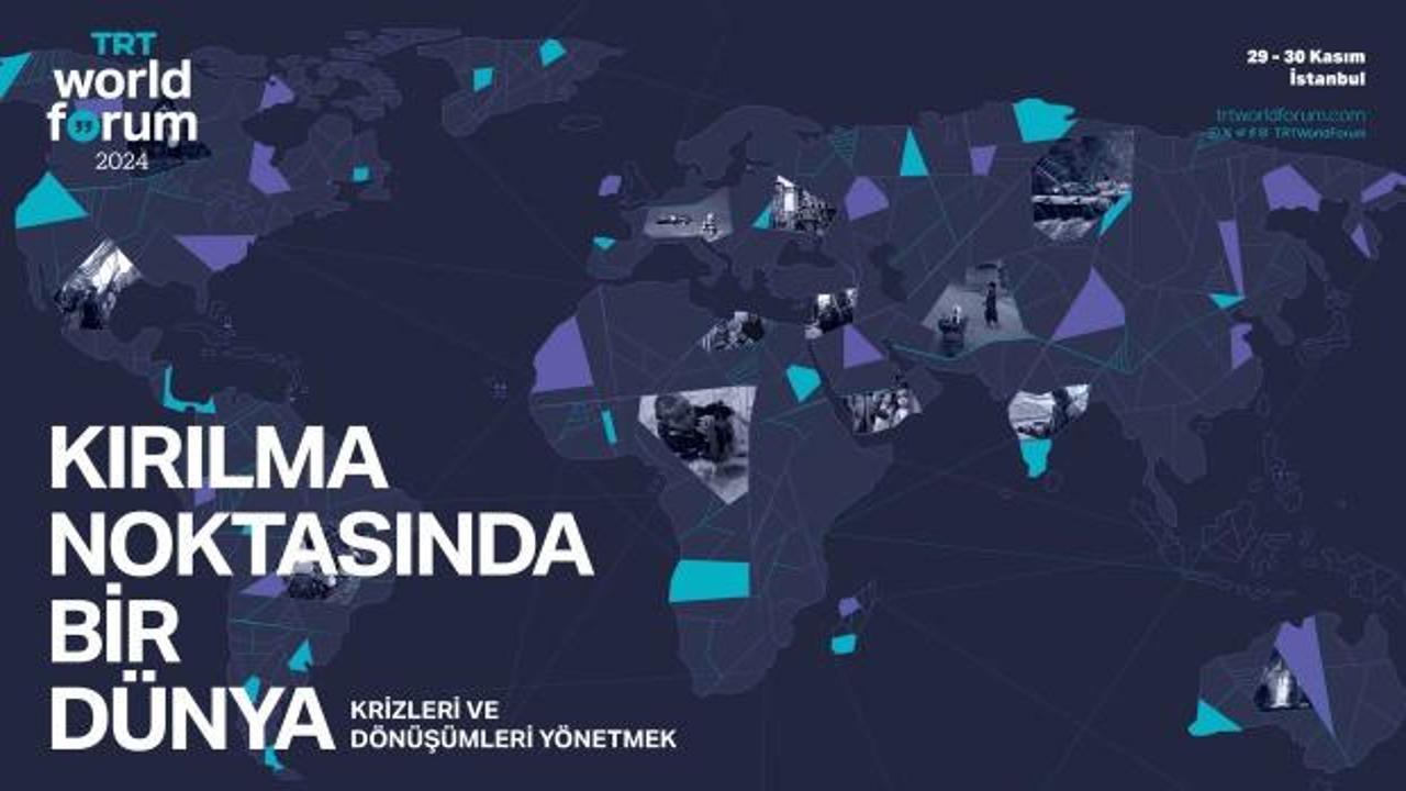 TRT'nin dünya liderlerini bir araya getiren organizasyonu TRT World Forum için geri sayım