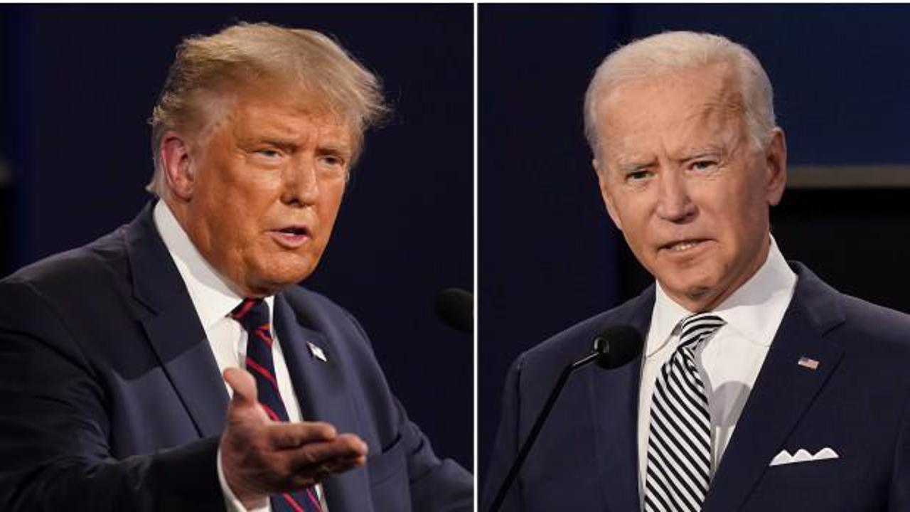 Trump, Biden'a küfretti: O aptal bir o. çocuğu
