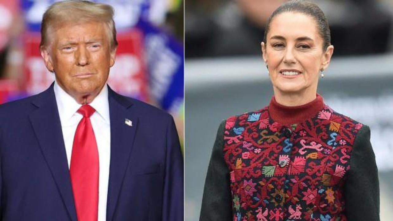 Trump 'Korkuyor' demişti! Claudia Sheinbaum'dan cevap