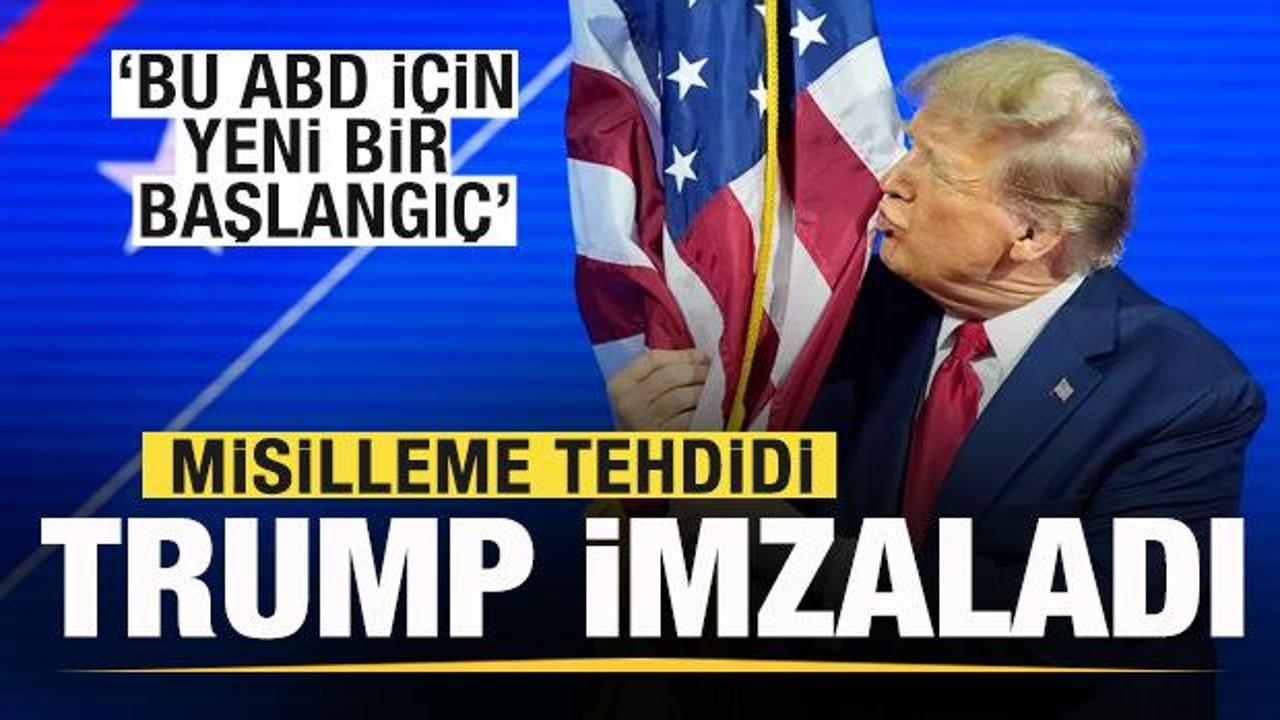 Trump yeni kararnameleri imzaladı: Bu ABD için yeni bir başlangıç