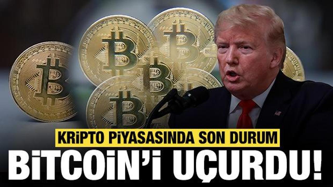 Trump'ın açıklamaları kripto piyasasını uçurdu: İşte Bitcoin'de son durum!