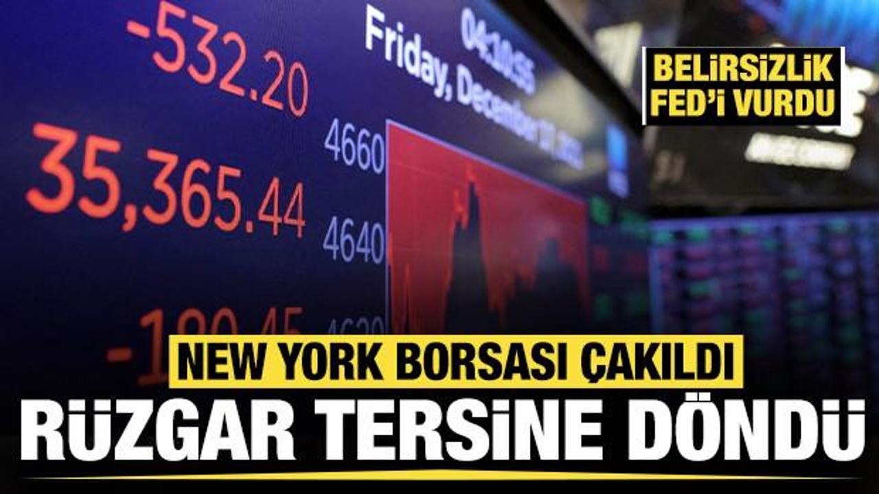 Trump'ın hamlesi rüzgarı tersine çevirdi: New York borsasında düşüş!