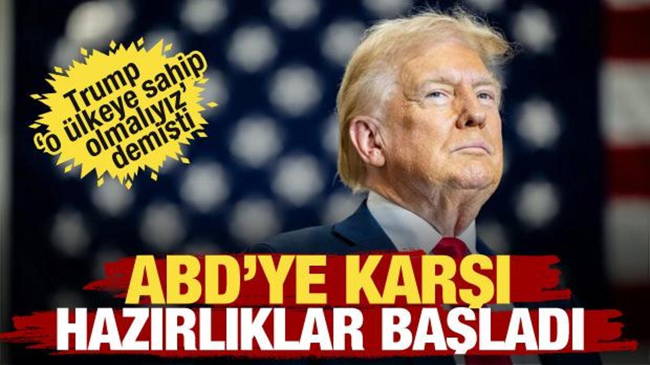 Trump'ın söylemleri o ülkeyi kızdırdı! ABD'ye karşı hazırlıklar başladı