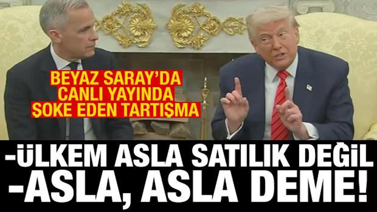 Trump'la Kanada Başbakanı arasında 
