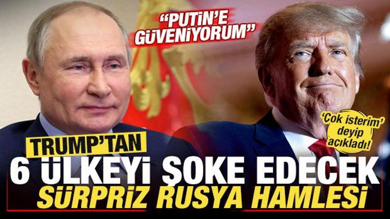 Trump'tan G7 ülkelerini çıldırtacak Rusya hamlesi: Putin'e güveniyorum