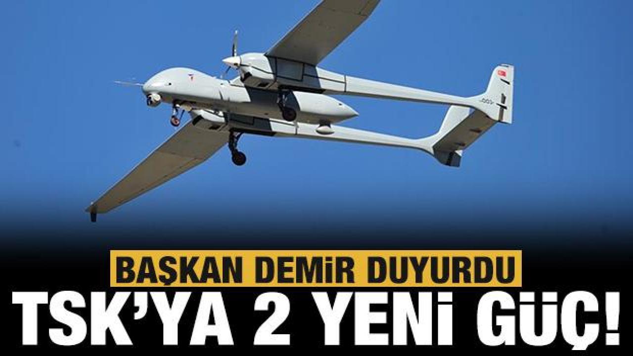 TSK'ya 2 adet AKSUNGUR daha teslim edildi