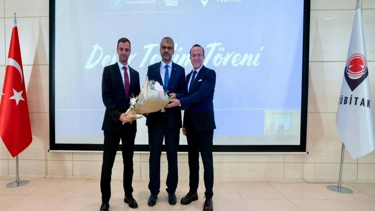 TÜBİTAK Başkanlığına Atanan Prof. Dr. Orhan Aydın Görevi Devraldı