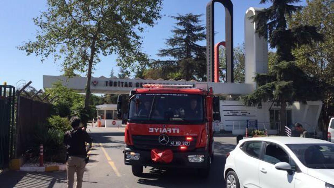 TÜBİTAK Gebze Yerleşkesi'nde yangın