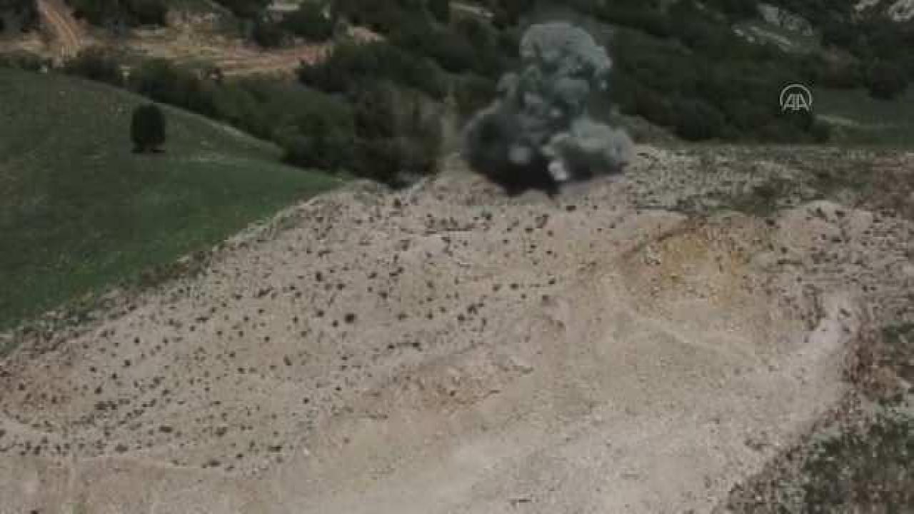 Tunceli'de hain tuzak bozuldu: 3 EYP imha edildi