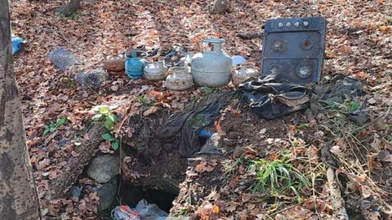 Tunceli’de teröristlerin kullandığı 11 sığınak imha edildi