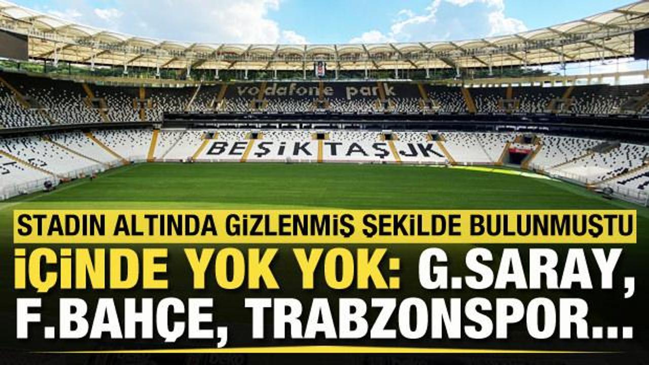 Tüpraş Stadı'nın altında gizli baskı atölyesi çıkmıştı: İçinde yok yok