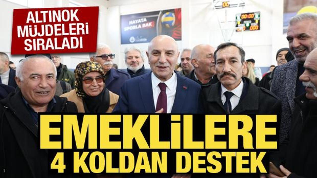 Turgut Altınok emeklilere müjdeleri art arda sıraladı!