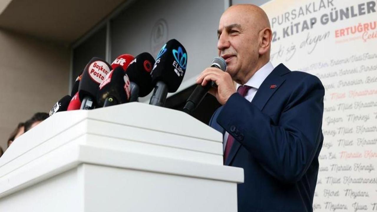 Turgut Altınok'tan Ankaralılara havalimanı metrosu müjdesi