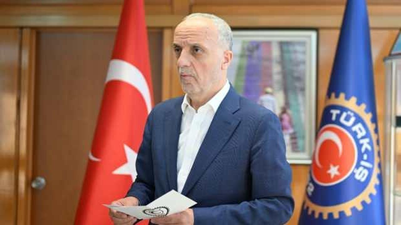 TÜRK-İŞ Genel Başkanı Atalay'dan vergi dilimi talebi