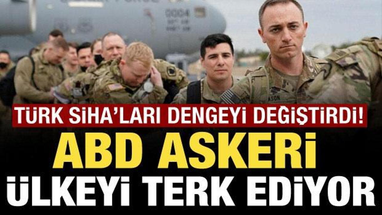 Türk SİHA'ları dengeyi değiştirdi! ABD askeri ülkeyi terk ediyor...