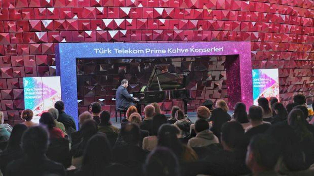 Türk Telekom Prime Kahve Konserleri piyano resitali ile başladı