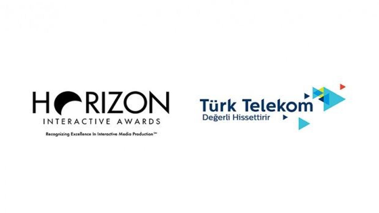 Türk Telekom’a Horizon Interactive Awards’tan  3 ödül!
