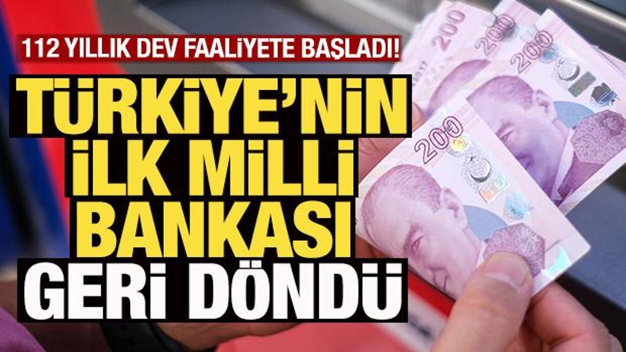 Türk Ticaret Bankası faaliyete geçti