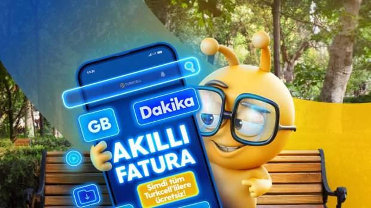 Turkcell’in paket aşımını önleyen Akıllı Fatura servisi artık herkese ücretsiz!