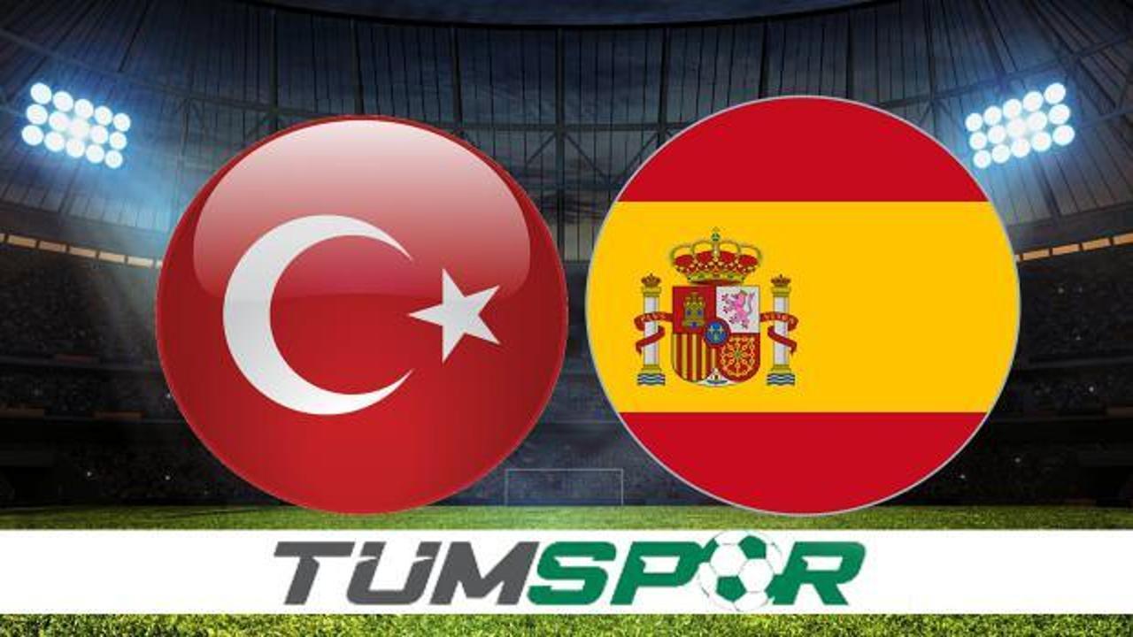 Türkiye - İspanya maçı bugün mü, hangi kanalda, saat kaçta?