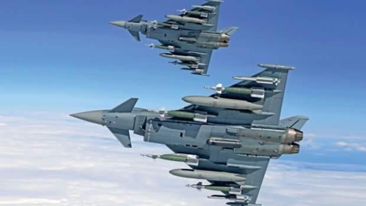 Türkiye 40 adet istiyor! Eurofighter Typhoon savaş uçağının özellikleri göz kamaştırıcı!