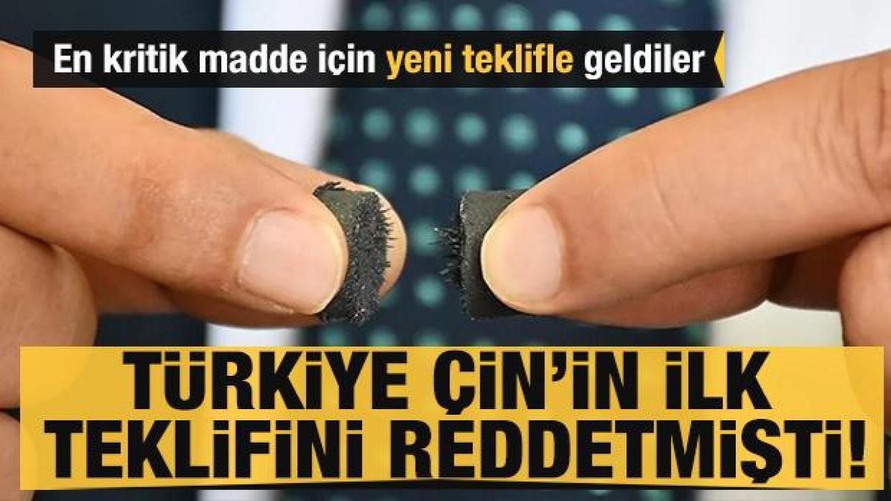 Türkiye, Çin'in NTE teklifini reddetmişti! Yeni teklifle geldiler