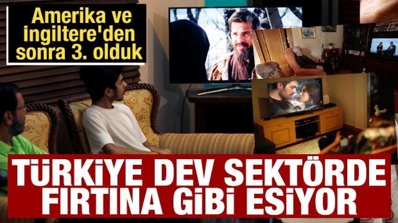 Türkiye dizi sektöründe fırtına gibi esiyor! En çok dizi ihraç eden 3. ülke oldu
