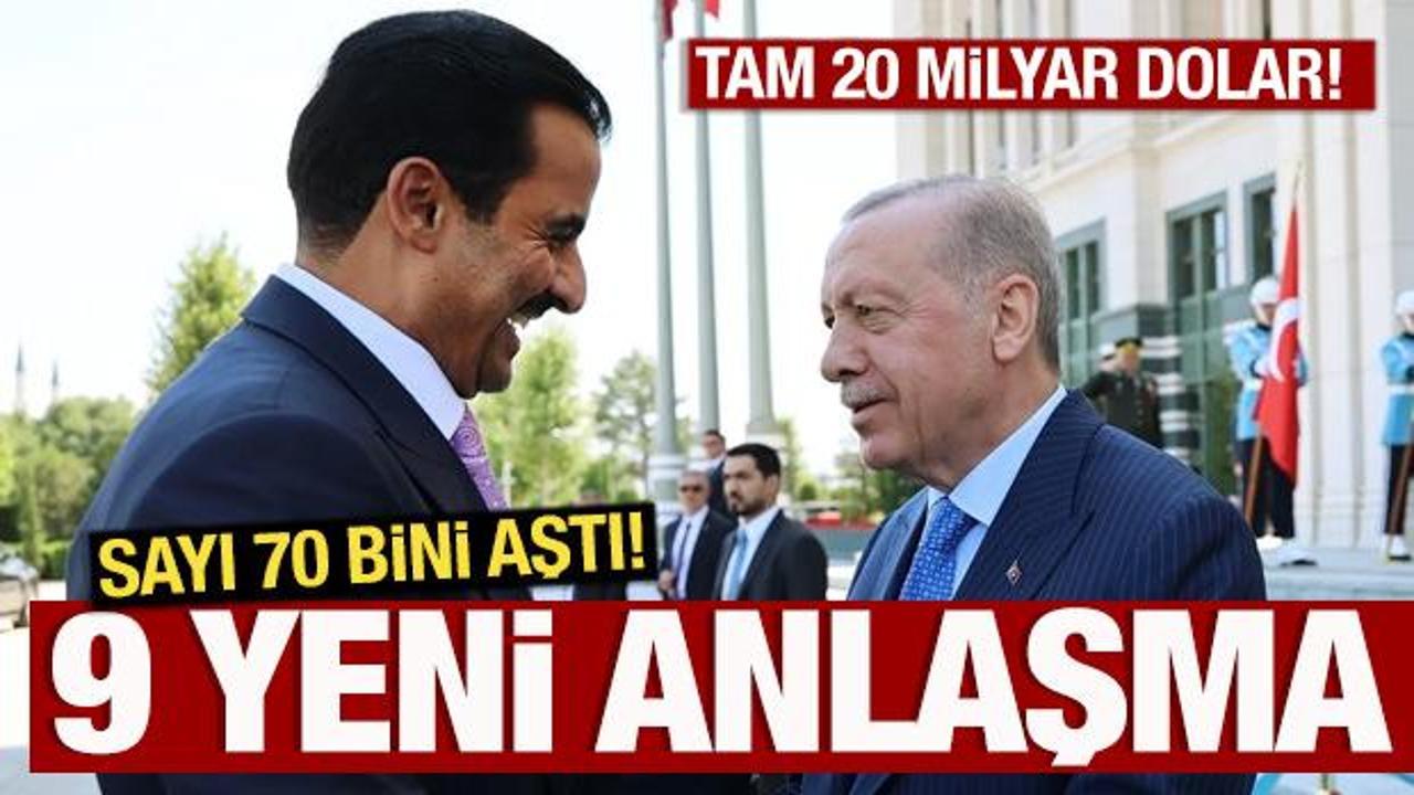 Türkiye ile Katar arasında 9 yeni anlaşma imzalanacak