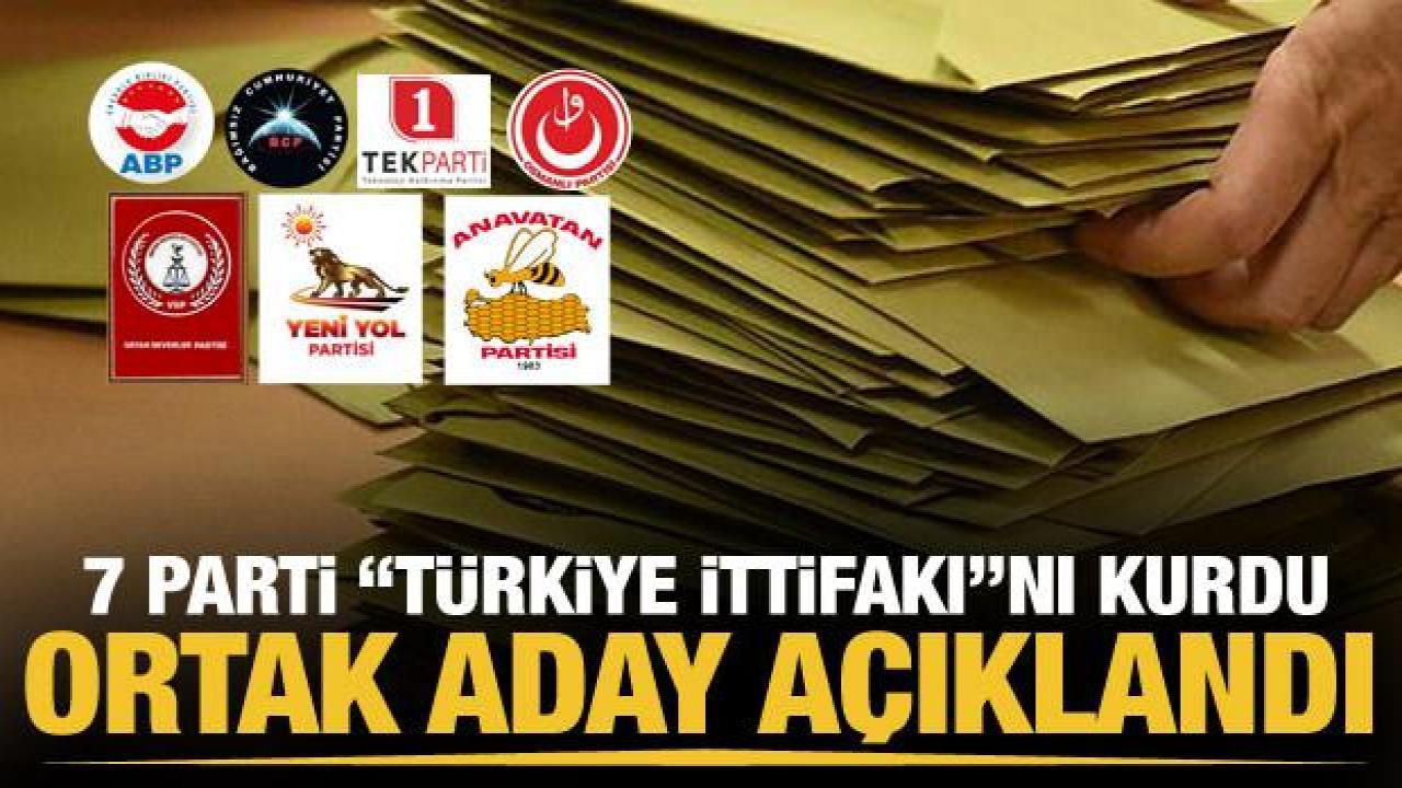 Türkiye İttifakı, Cumhurbaşkanı adayını açıkladı