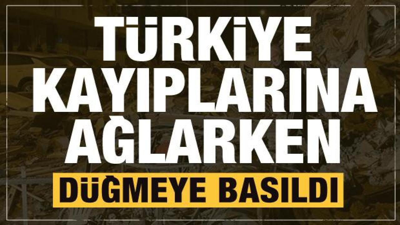 Türkiye kayıplarına ağlarken düğmeye basıldı! Sorumlulara operasyon