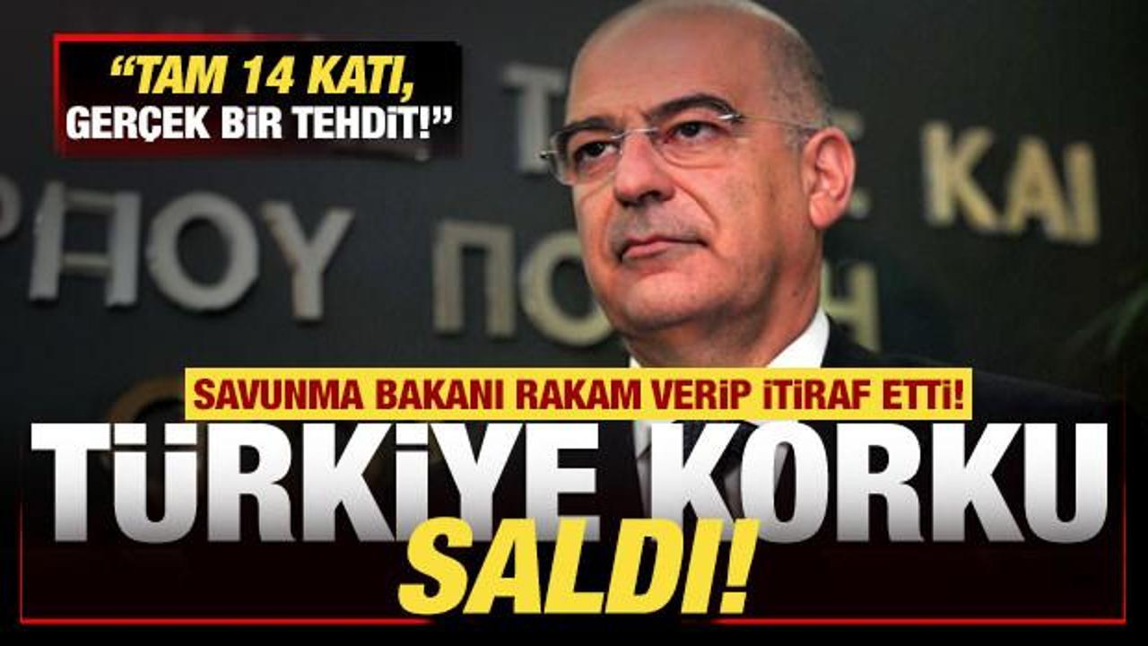 Türkiye korku saldı! Ülkenin savunma Bakanı itiraf etti: Tam 14 katı, gerçek bir tehdit!