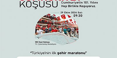 TÜRKİYE’NİN İLK ŞEHİR MARATONU ÇEKMEKÖY’DE KOŞULACAK