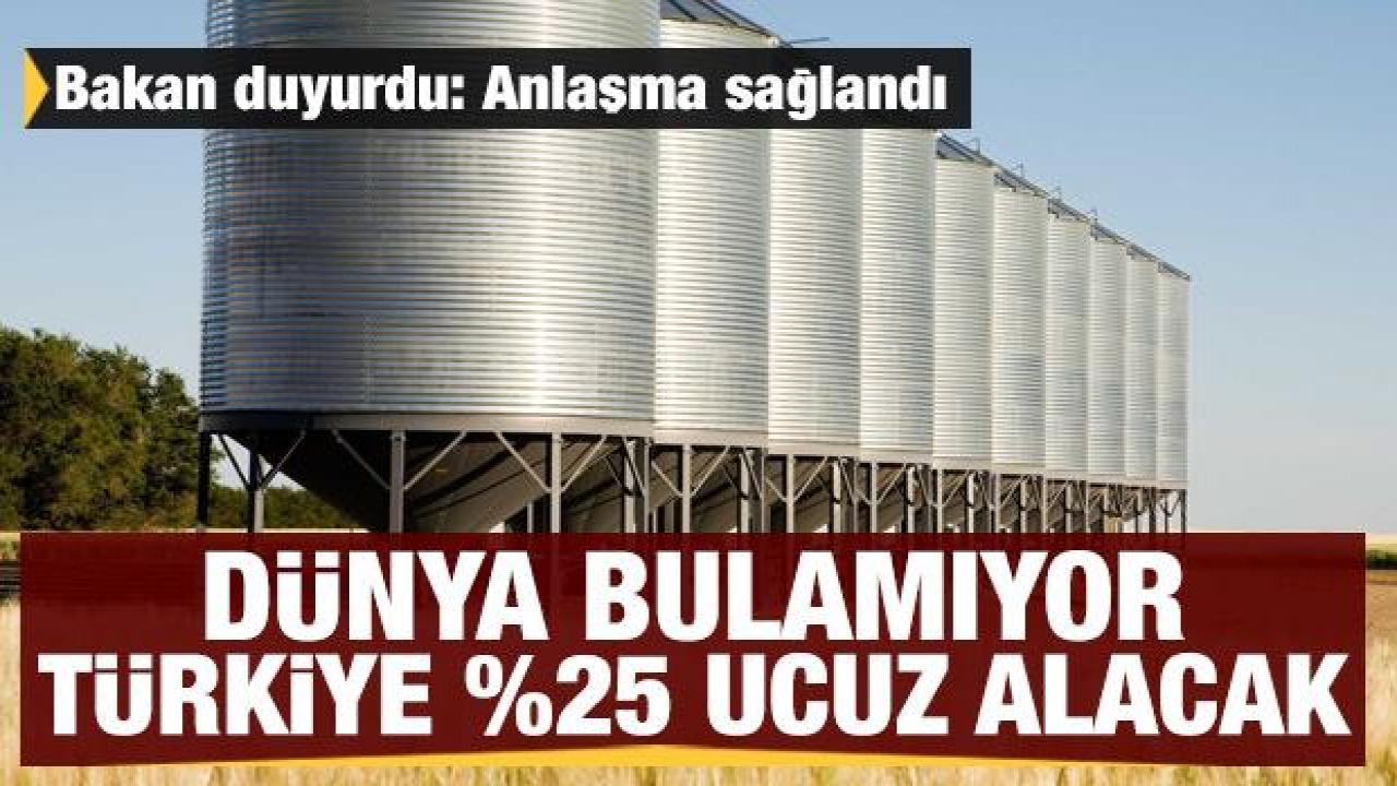 Türkiye, Ukrayna'dan tahılı yüzde 25 daha ucuz alacak