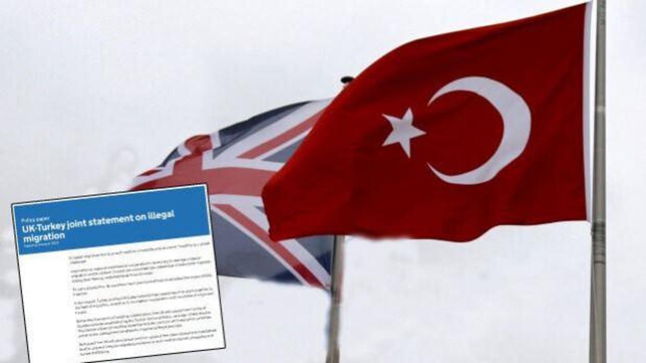 Türkiye ve Birleşik Krallık'tan yasa dışı göçle orta mücadele kararı