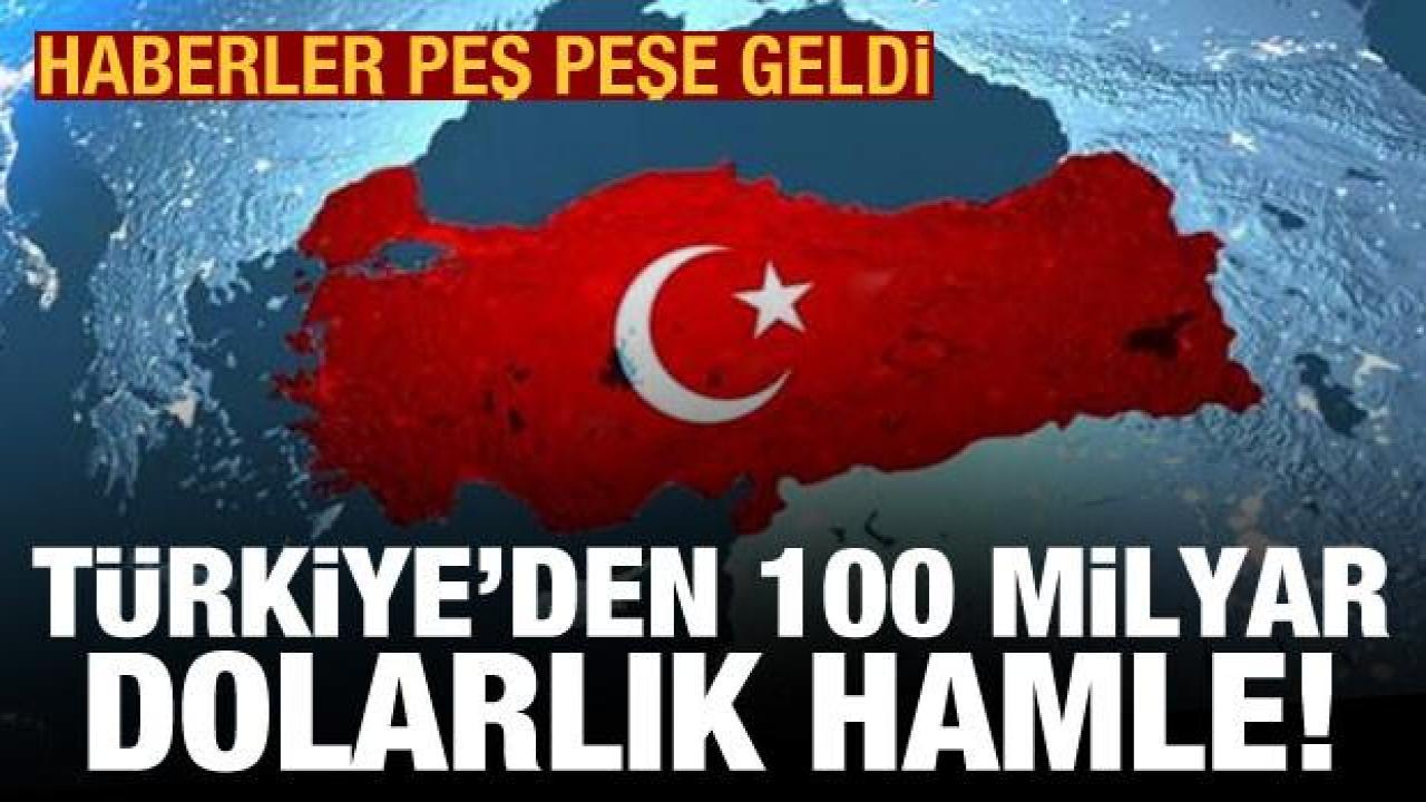 Türkiye'den 11 ülkeyle 100 milyar dolarlık anlaşma