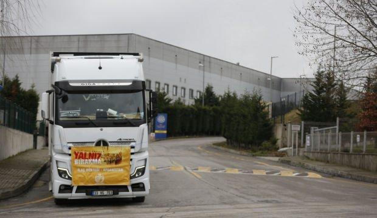 Türkiye’den Afganistan’a ilaç yardımı
