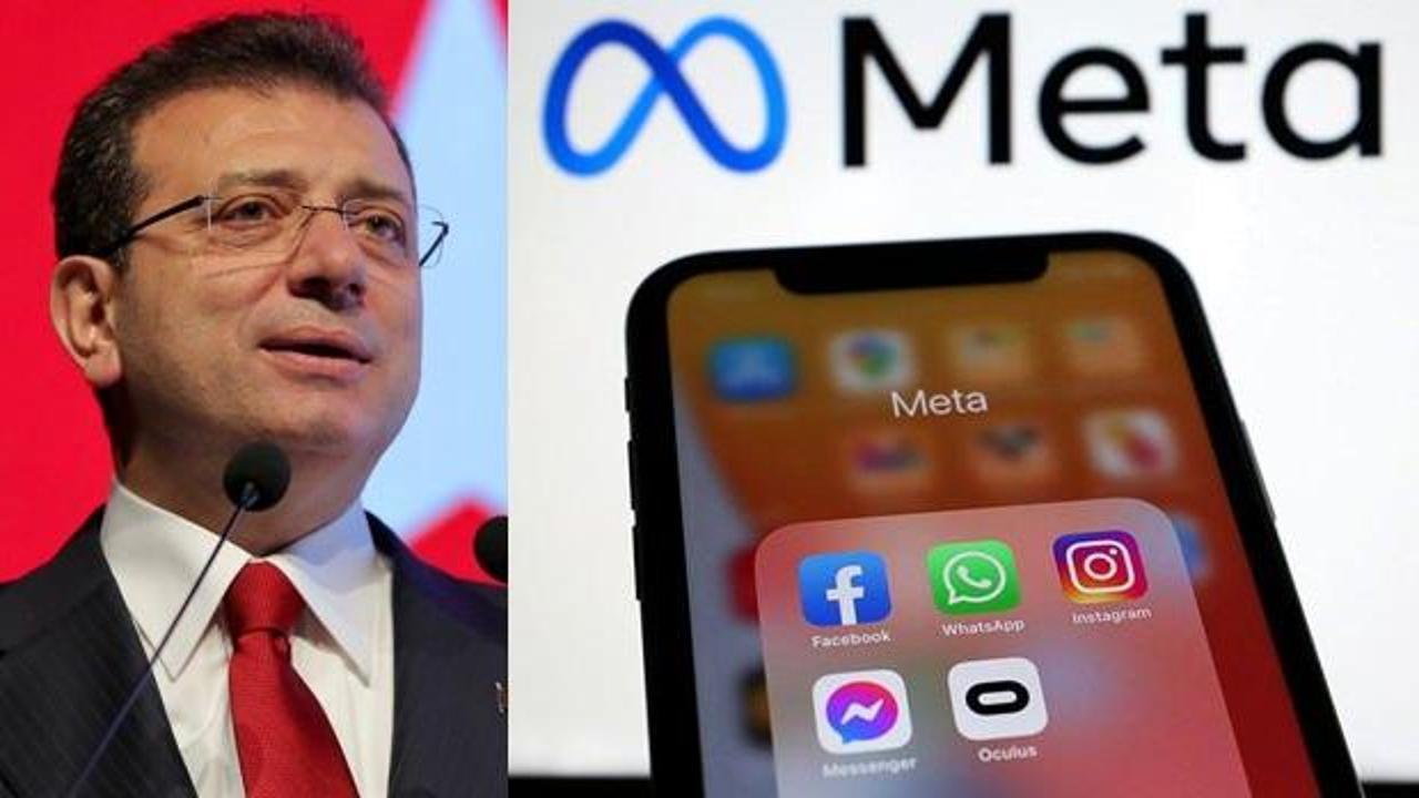 Türkiye'den Meta'ya İmamoğlu cezası