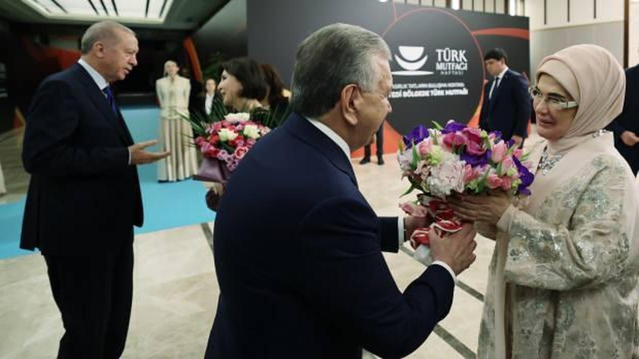 Türkiye'den Mirziyoyev'e devlet nişanı