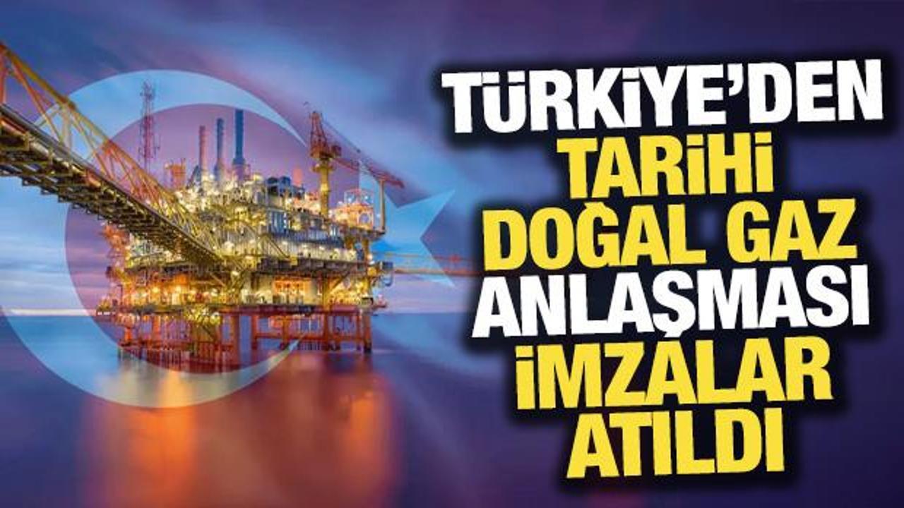 Türkiye'den tarihi doğal gaz anlaşması! Türkmen gazı Türkiye'ye geliyor